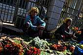 Inle Lake. Myanmar. The market at Taunggyi. 